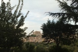Foto del Castello da via Isnello